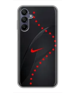 Чехол для Samsung Galaxy A15 (A155) с картинкой «Абстрактный дизайн Nike»