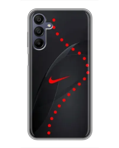 Чехол для Samsung Galaxy A15 (A155) с картинкой «Абстрактный дизайн Nike» Чехол для Samsung Galaxy A15 (A155) с картинкой «Абстрактный дизайн Nike»