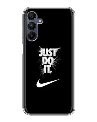 Чехол для Samsung Galaxy A15 (A155) с картинкой «Текстовый принт Nike» Чехол для Samsung Galaxy A15 (A155) с картинкой «Текстовый принт Nike»