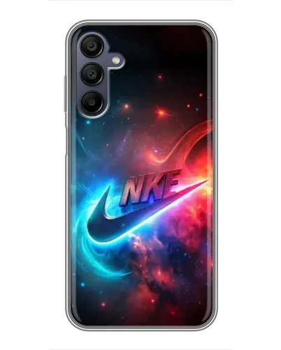 Чехол для Samsung Galaxy A15 (A155) с картинкой «Огненный логотип Nike» Чехол для Samsung Galaxy A15 (A155) с картинкой «Огненный логотип Nike»