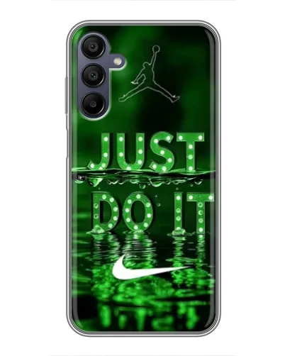 Чехол для Samsung Galaxy A15 (A155) с картинкой «Зеленый неоновый Nike» Чехол для Samsung Galaxy A15 (A155) с картинкой «Зеленый неоновый Nike»