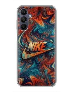 Чехол для Samsung Galaxy A15 (A155) с картинкой «Nike в абстракции»