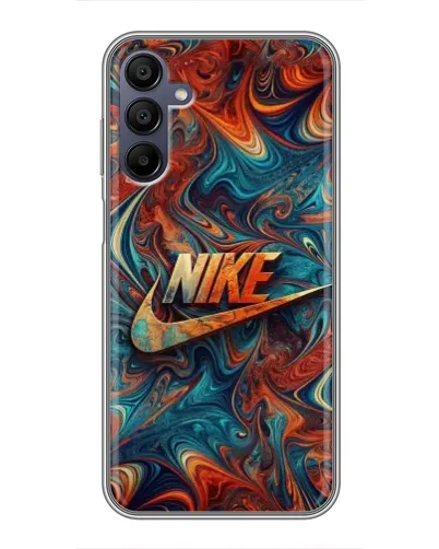 Чехол для Samsung Galaxy A15 (A155) с картинкой «Nike в абстракции» Чехол для Samsung Galaxy A15 (A155) с картинкой «Nike в абстракции»