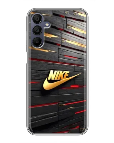 Чехол для Samsung Galaxy A15 (A155) с картинкой «Золотой Nike на металле» Чехол для Samsung Galaxy A15 (A155) с картинкой «Золотой Nike на металле»