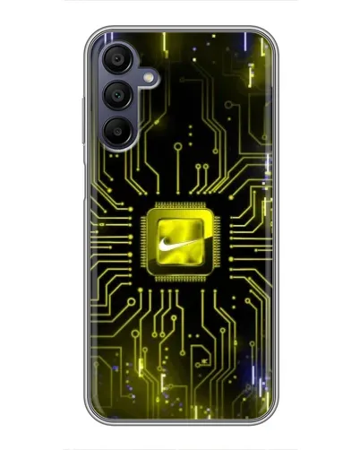 Чехол для Samsung Galaxy A15 (A155) с картинкой «Nike — золотая искра» Чехол для Samsung Galaxy A15 (A155) с картинкой «Nike — золотая искра»