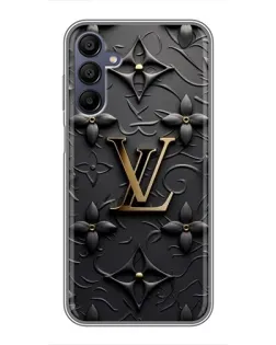 Чехол для Samsung Galaxy A15 (A155) с картинкой «Кожаная текстура LV»