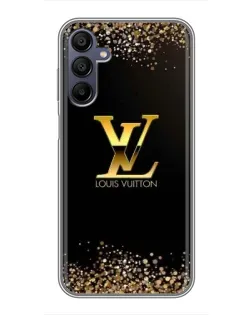 Чехол для Samsung Galaxy A15 (A155) с картинкой «LV — золотые искры»