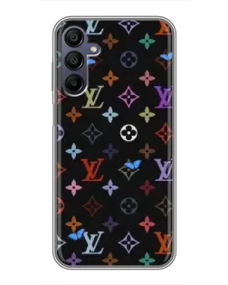Чехол для Samsung Galaxy A15 (A155) с картинкой «Цветная монограмма LV»