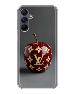 Чехол для Samsung Galaxy A15 (A155) с картинкой «Красное яблоко LV»