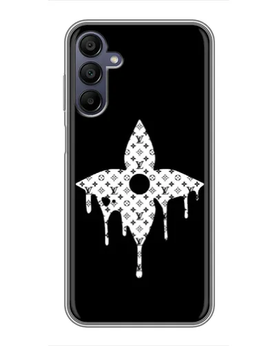 Чехол для Samsung Galaxy A15 (A155) с картинкой «Цветочная монограмма» Чехол для Samsung Galaxy A15 (A155) с картинкой «Цветочная монограмма»