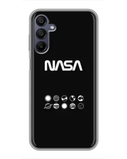 Чехол для Samsung Galaxy A15 (A155) с картинкой «NASA — технический принт»