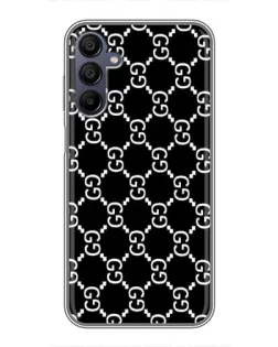 Чехол для Samsung Galaxy A15 (A155) с картинкой «Gucci — сетчатый паттерн» Чехол для Samsung Galaxy A15 (A155) с картинкой «Gucci — сетчатый паттерн»