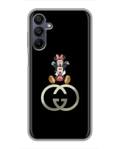 Чехол для Samsung Galaxy A15 (A155) с картинкой «Минни Маус на лого» Чехол для Samsung Galaxy A15 (A155) с картинкой «Минни Маус на лого»