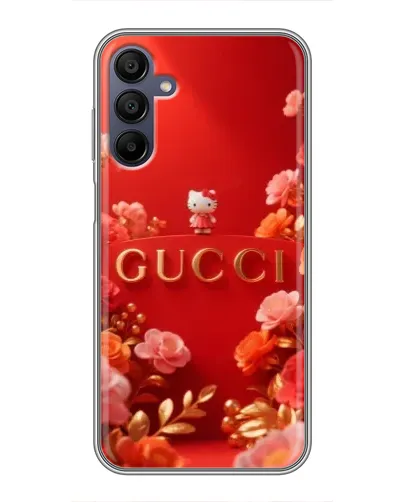 Чехол для Samsung Galaxy A15 (A155) с картинкой «Gucci — золотой сад» Чехол для Samsung Galaxy A15 (A155) с картинкой «Gucci — золотой сад»