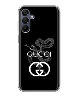 Чехол для Samsung Galaxy A15 (A155) с картинкой «Gucci — серебряная змея» Чехол для Samsung Galaxy A15 (A155) с картинкой «Gucci — серебряная змея»