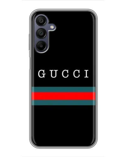 Чехол для Samsung Galaxy A15 (A155) с картинкой «Gucci — красный пояс» Чехол для Samsung Galaxy A15 (A155) с картинкой «Gucci — красный пояс»