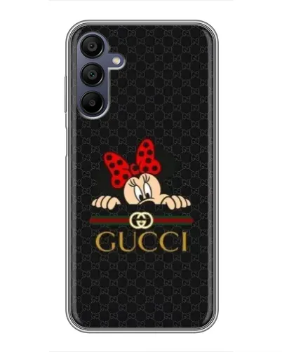 Чехол для Samsung Galaxy A15 (A155) с картинкой «Минни Маус Gucci — черный» Чехол для Samsung Galaxy A15 (A155) с картинкой «Минни Маус Gucci — черный»