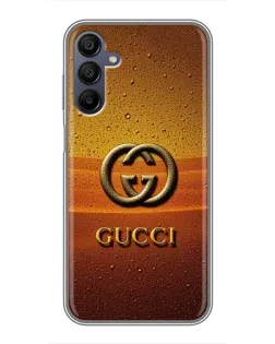 Чехол для Samsung Galaxy A15 (A155) с картинкой «Gucci — солнечный градиент» Чехол для Samsung Galaxy A15 (A155) с картинкой «Gucci — солнечный градиент»