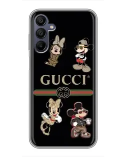 Чехол для Samsung Galaxy A15 (A155) с картинкой «Gucci — герои Disney и монограмма» Чехол для Samsung Galaxy A15 (A155) с картинкой «Gucci — герои Disney и монограмма»