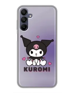 Чехол для Samsung Galaxy A15 (A155) с картинкой «Kuromi — фиолетовый арт» Чехол для Samsung Galaxy A15 (A155) с картинкой «Kuromi — фиолетовый арт»