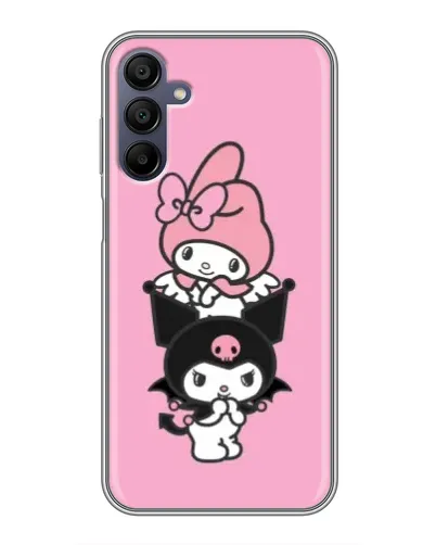 Чехол для Samsung Galaxy A15 (A155) с картинкой «My Melody и Kuromi» Чехол для Samsung Galaxy A15 (A155) с картинкой «My Melody и Kuromi»