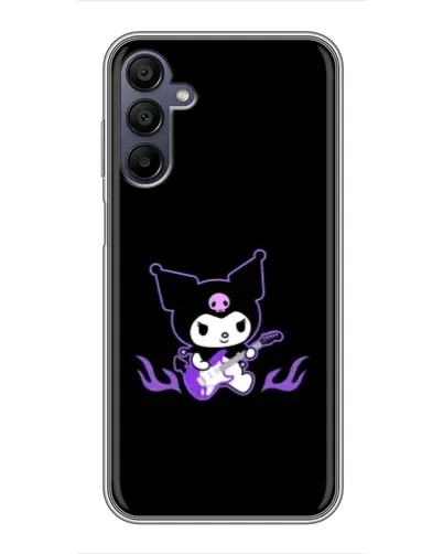 Чехол для Samsung Galaxy A15 (A155) с картинкой «Электрическая Kuromi» Чехол для Samsung Galaxy A15 (A155) с картинкой «Электрическая Kuromi»
