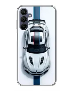 Чехол для Samsung Galaxy A15 (A155) с картинкой «Вид сверху — BMW M»