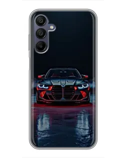 Чехол для Samsung Galaxy A15 (A155) с картинкой «BMW на мокрой дороге» Чехол для Samsung Galaxy A15 (A155) с картинкой «BMW на мокрой дороге»