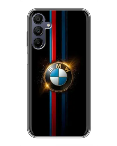Чехол для Samsung Galaxy A15 (A155) с картинкой «BMW M-Power неон»