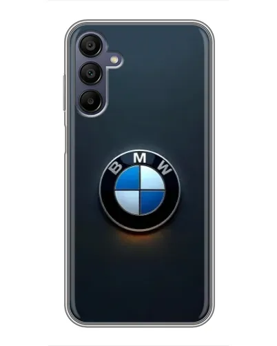 Чехол для Samsung Galaxy A15 (A155) с картинкой «Логотип BMW — минимализм»