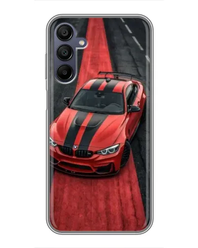Чехол для Samsung Galaxy A15 (A155) с картинкой «BMW на красной дорожке»