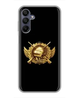Чехол для Samsung Galaxy A15 (A155) с картинкой «PUBG — оранжевый градиент» Чехол для Samsung Galaxy A15 (A155) с картинкой «PUBG — оранжевый градиент»