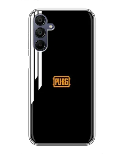 Чехол для Samsung Galaxy A15 (A155) с картинкой «PUBG — вертикальные линии»