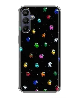 Чехол для Samsung Galaxy A15 (A155) с картинкой «Экипаж Among Us» Чехол для Samsung Galaxy A15 (A155) с картинкой «Экипаж Among Us»