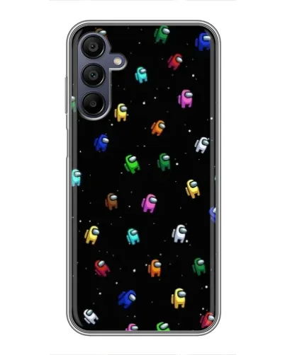 Чехол для Samsung Galaxy A15 (A155) с картинкой «Экипаж Among Us»