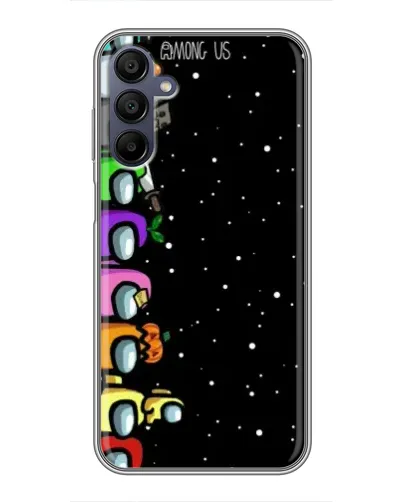 Чехол для Samsung Galaxy A15 (A155) с картинкой «Команда Among Us»