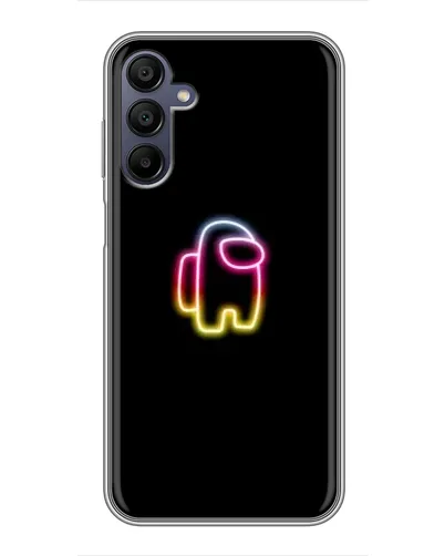 Чехол для Samsung Galaxy A15 (A155) с картинкой «Among Us градиент»