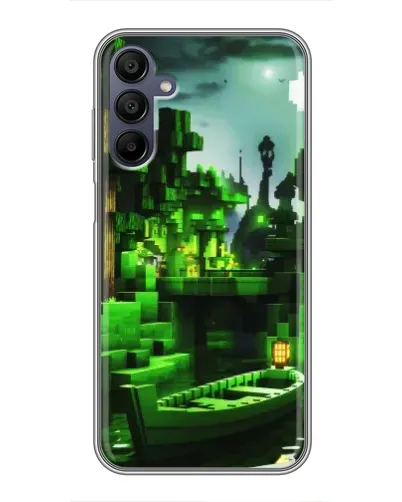 Чехол для Samsung Galaxy A15 (A155) с картинкой «Minecraft лесной пейзаж» Чехол для Samsung Galaxy A15 (A155) с картинкой «Minecraft лесной пейзаж»