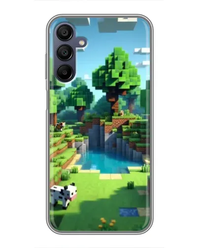 Чехол для Samsung Galaxy A15 (A155) с картинкой «Minecraft летний день» Чехол для Samsung Galaxy A15 (A155) с картинкой «Minecraft летний день»