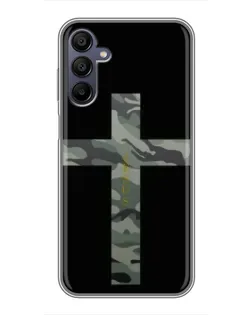 Чехол для Samsung Galaxy A15 (A155) с картинкой «Милитари Крест»