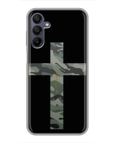 Чехол для Samsung Galaxy A15 (A155) с картинкой «Милитари Крест» Чехол для Samsung Galaxy A15 (A155) с картинкой «Милитари Крест»