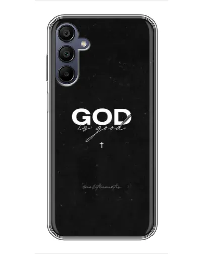 Чехол для Samsung Galaxy A15 (A155) с картинкой «GOD — Бог над всем» Чехол для Samsung Galaxy A15 (A155) с картинкой «GOD — Бог над всем»