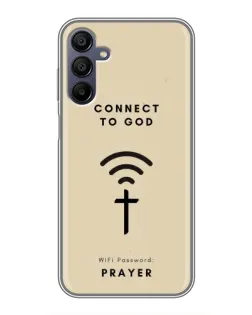 Чехол для Samsung Galaxy A15 (A155) с картинкой «Молитва Connect» Чехол для Samsung Galaxy A15 (A155) с картинкой «Молитва Connect»