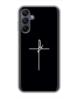Чехол для Samsung Galaxy A15 (A155) с картинкой «Тонкий крест» Чехол для Samsung Galaxy A15 (A155) с картинкой «Тонкий крест»