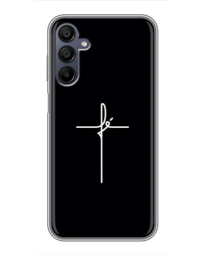 Чехол для Samsung Galaxy A15 (A155) с картинкой «Тонкий крест» Чехол для Samsung Galaxy A15 (A155) с картинкой «Тонкий крест»