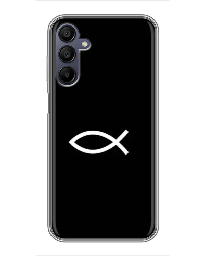 Чехол для Samsung Galaxy A15 (A155) с картинкой «Символ рыбы Jesus» Чехол для Samsung Galaxy A15 (A155) с картинкой «Символ рыбы Jesus»
