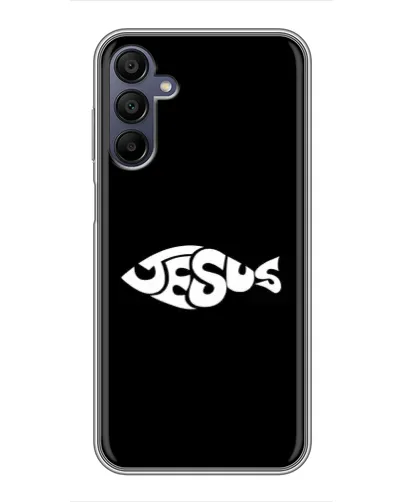 Чехол для Samsung Galaxy A15 (A155) с картинкой «Рыба Jesus» Чехол для Samsung Galaxy A15 (A155) с картинкой «Рыба Jesus»