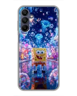Чехол для Samsung Galaxy A15 (A155) с картинкой «Неоновый океан»