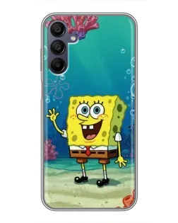 Чехол для Samsung Galaxy A15 (A155) с картинкой «Подводный привет»