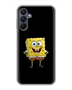 Чехол для Samsung Galaxy A15 (A155) с картинкой «Классический Губка Боб»